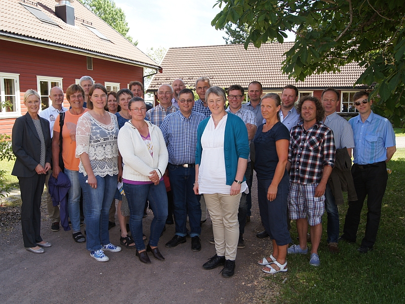 Regionstyrene i TINE Øst og Tine Vest samlet på Grønt Fagsenter 03.06.2014