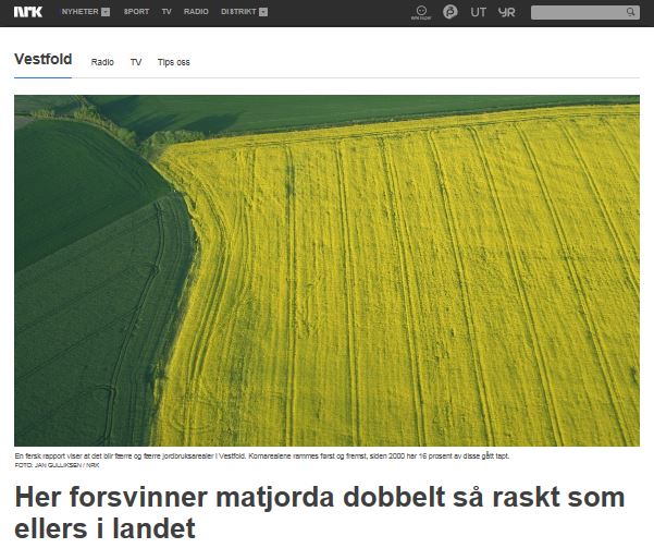 Reportasje på NRK Vestfold