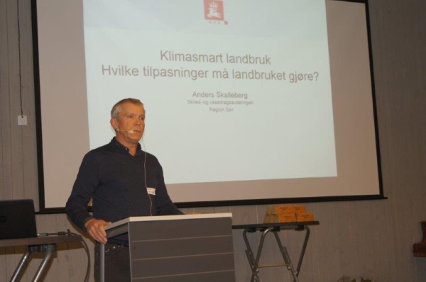 Anders Skalleberg med innlegg fra NVE