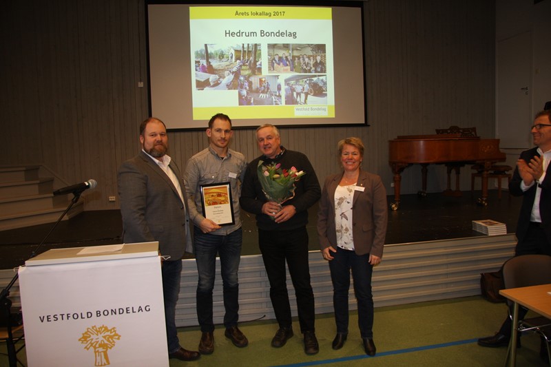Årets lokallag Hedrum Bondelag (2)