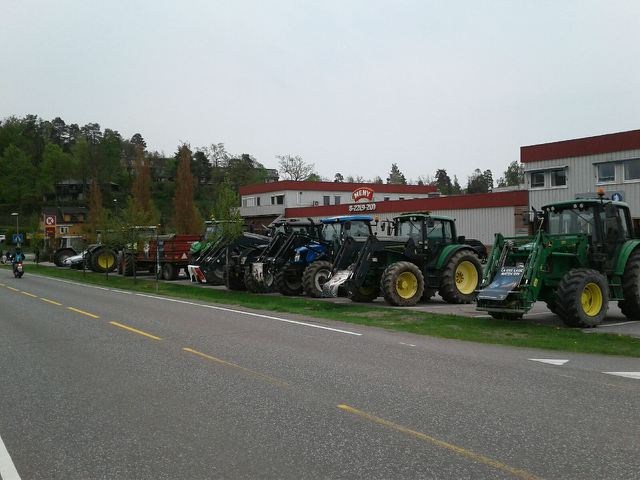 Traktor 18052017 Andebu sentrum