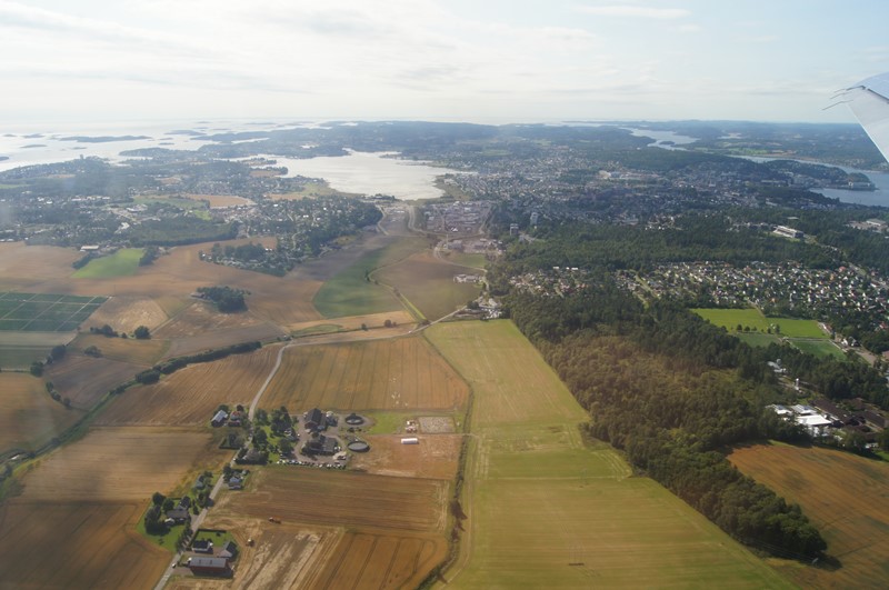 God utsikt over Slagendalen og Tønsberg