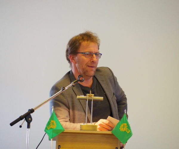 Thorleif ble valgt som leder i Vestfold Bondelag i 2015